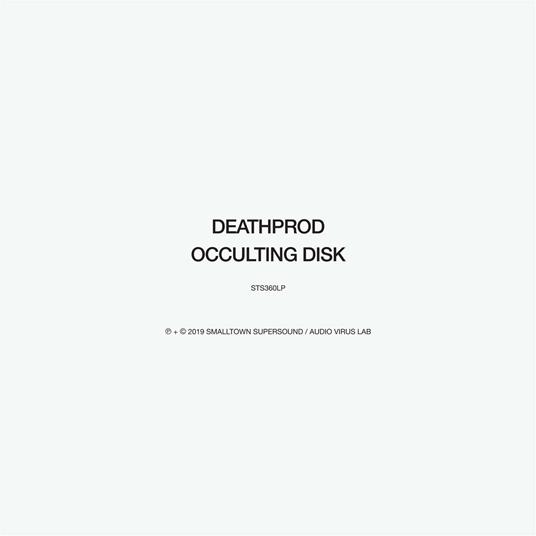 Occulting Disk - CD Audio di Deathprod