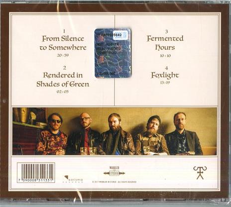 From Silence to Somewhere (Jewel Case) - CD Audio di Wobbler - 2