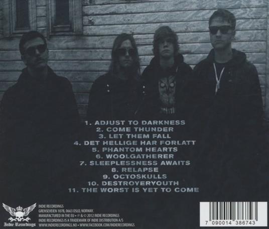 Adjust to Darkness - CD Audio di Overthrow - 2
