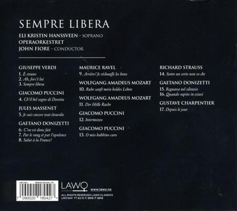Sempre Libra - CD Audio di Eli Kristin Hanssveen - 2