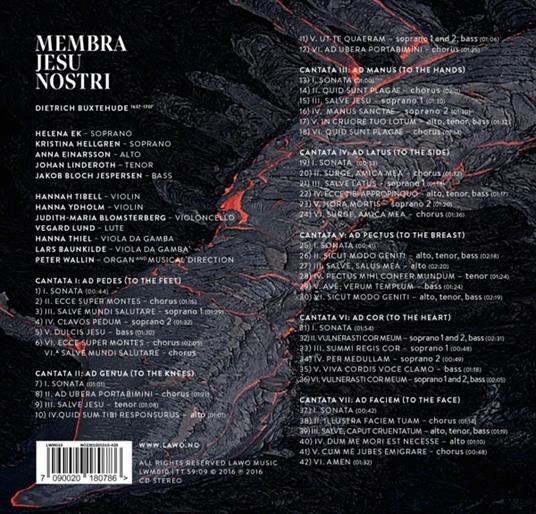 Membra Jesu Nostri - CD Audio di Dietrich Buxtehude - 2