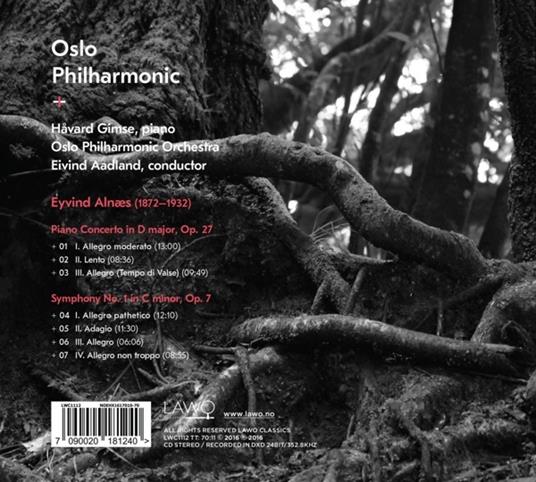 Piano Concerto & Symphony - CD Audio di E. Alnaes - 2