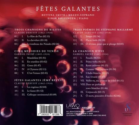 Fetes Galantes - CD Audio di Bettina Smith - 2