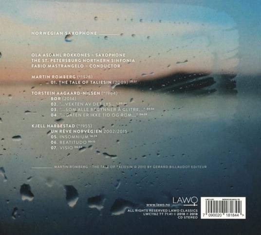 Norwegian Saxophone - CD Audio di Ola Asdahl Rokkones - 2