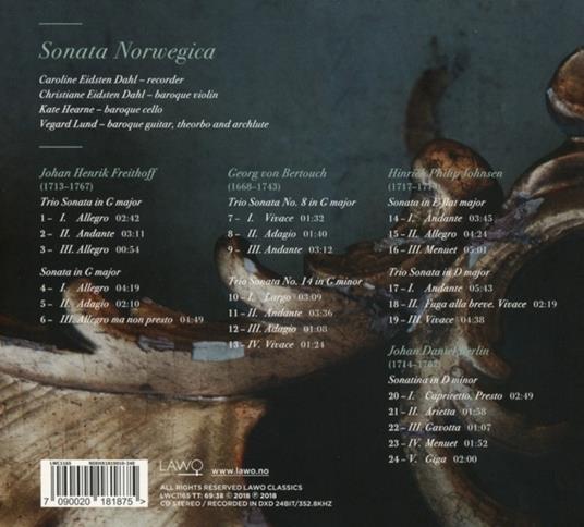 Sonata Norwegica - CD Audio di Caroline Eidsten Dahl - 2
