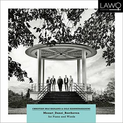 Mozart, Danzi e Beethoven per pianoforte e fiati - CD Audio di Ludwig van Beethoven,Wolfgang Amadeus Mozart,Franz Ignaz Danzi,Christian Ihle Hadland,Oslo Kammerakademi