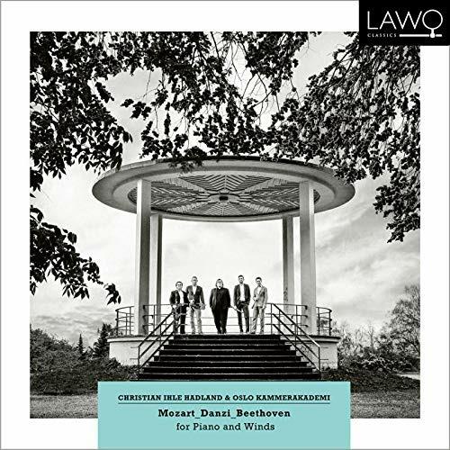 Mozart, Danzi e Beethoven per pianoforte e fiati - CD Audio di Ludwig van Beethoven,Wolfgang Amadeus Mozart,Franz Ignaz Danzi,Christian Ihle Hadland,Oslo Kammerakademi