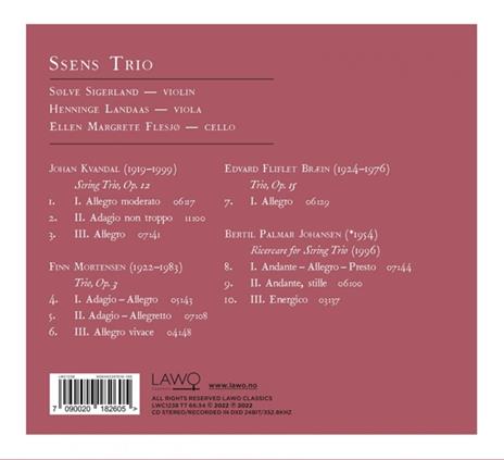 Ricercare - CD Audio di Ssens Trio - 2