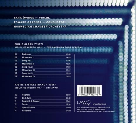 Patientia - CD Audio di Sara Ovinge - 2