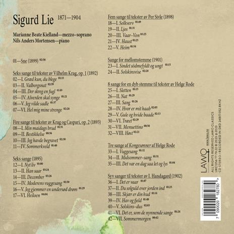 Sigurd Lie:... -Digi- - CD Audio di Marianne Beate Kielland - 2