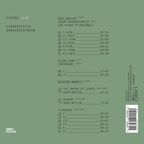 Cikada Live - CD Audio di Cikada Ensemble - 2