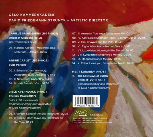 Silk Road - CD Audio di Oslo Kammerakademi - 2