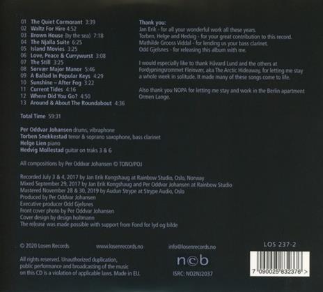 Quiet Commorant - CD Audio di Per Oddvar Johansen - 2