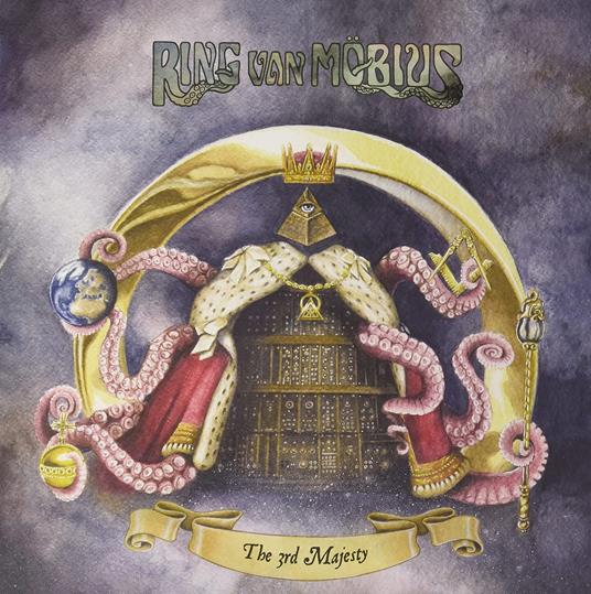 The 3rd Majesty (Transparent Marble Vinyl) - Vinile LP di Ring Van Mobius