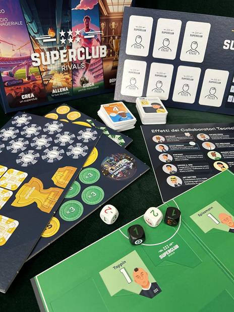 Superclub Rivals. Gioco da tavolo - 2