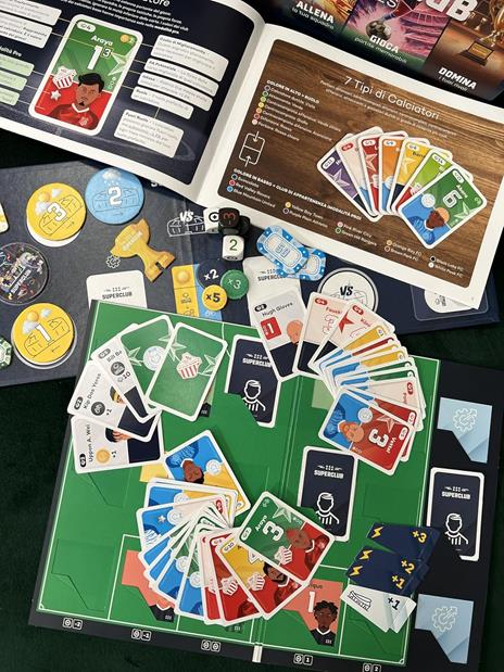 Superclub Rivals. Gioco da tavolo - 3