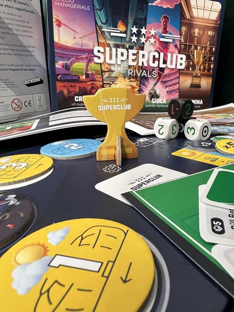 Superclub Rivals. Gioco da tavolo - 4