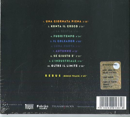 Luna nuova - CD Audio di Fabrizio Zanotti - 2