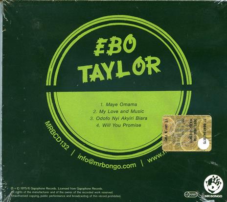 My Love and Music - CD Audio di Ebo Taylor - 2