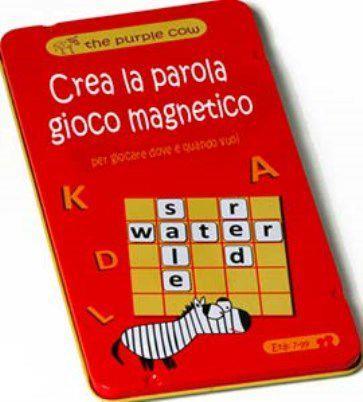 Crea la parola. Gioco magnetico