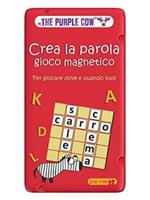 Purple Cow- Crea la Parola. Gioco Magnetico, 7290016026955