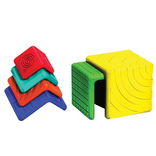 Cubo Tattile Componibile • 6 Elementi