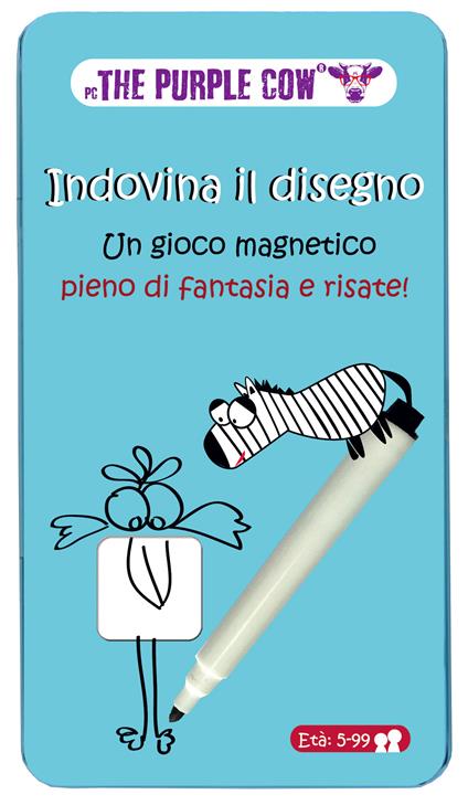 Purple Cow: Indovina Il Disegno - Un Gioco Magnetico