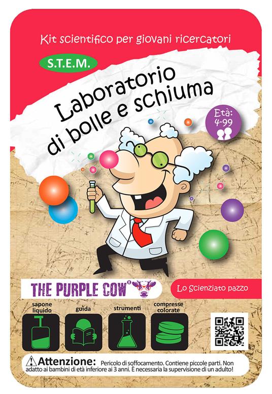 Purple Cow: Laboratorio Di Bolle E Schiuma