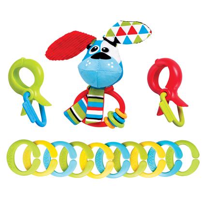 Clips, Rattle N Links-Dog