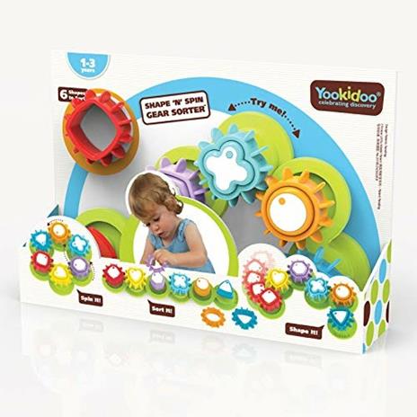 Shape 'N' Spin Gear Sorter - 5