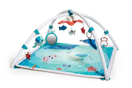 Tiny Love Treasure Gymini Ocean Palestrina e Tappetto Musicale con Arco Giochi Neonato