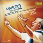 Sinfonia n.2 - CD Audio di Gustav Mahler,James Levine,Israel Philharmonic Orchestra