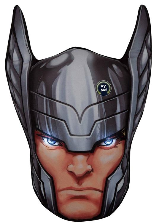 Gli Occhi Si Illuminano 36 C. Marvel Thor Cuscino Con Luce Led