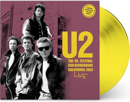 The US Festiival, San Bernardino California - Vinile LP di U2