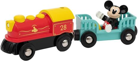 BRIO - Disney Treno a Batterie Topolino, Veicoli Trenino BRIO, 3 Pezzi, Età 3+ Anni - 6