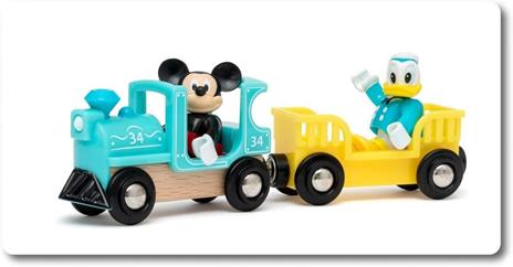 BRIO - Set Ferrovia Disney con Topolino, Minnie e Paperino, Pista Trenino BRIO, 18 Pezzi, Età 3+ Anni - 8