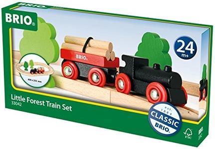 BRIO - Piccolo Set Ferrovia della Foresta, Pista Trenino, 18 Pezzi, Età 24+ Mesi - 4