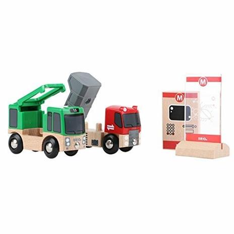 BRIO WORLD - Set Ferrovia Deluxe, Pista Trenino con Accessori, Compatibile con tutti i Prodotti Brio, 87 pezzi, Età 3+ Anni - 7