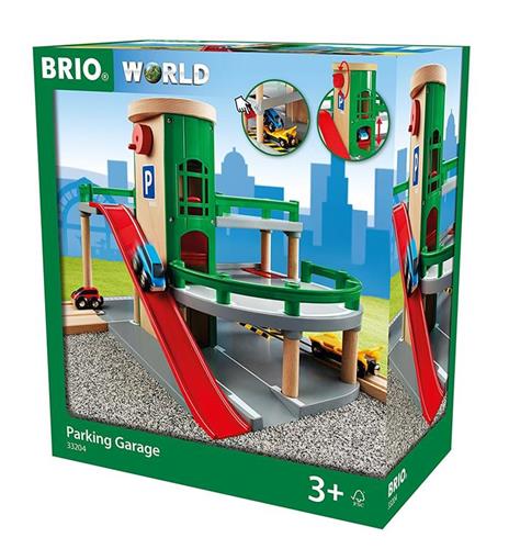 BRIO WORLD - Garage e Strada, Accessorio per Pista Trenino BRIO, Set da 2 Pezzi, Età 3+ Anni - 23