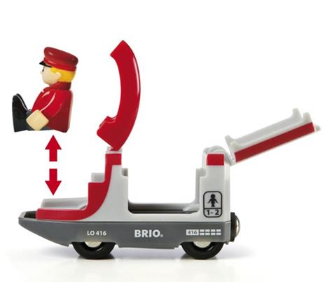 BRIO WORLD - Set Ferrovia e Strada, Pista Trenino con Accessori, 33 pezzi, Età 3+ Anni - 8