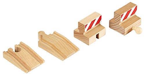 BRIO WORLD - Pacchetto Rampa e Stop, Accessori per Pista Trenino BRIO, 4 Pezzi, Età 3+ Anni - 6