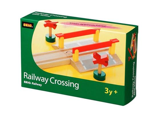 BRIO WORLD - Passaggio a Livello, Accessorio per Pista Trenino BRIO, 4 Pezzi, Età 3+ Anni - 7