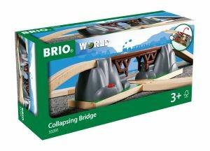 BRIO WORLD - Ponte Pericolante, Accessorio per Pista Trenino BRIO, Set da 3 Pezzi, Età 3+ Anni - 2