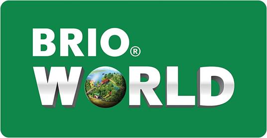 BRIO WORLD - Pacchetto Espansione Binari per Principianti, Accessori per Pista Trenino BRIO, 10 Pezzi, Età 3+ Anni - 6