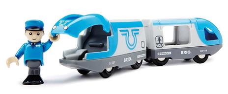 BRIO WORLD - Treno Passeggeri a Batterie, Veicoli per Pista Trenino BRIO, 3 Pezzi, Età 3+ Anni - 17