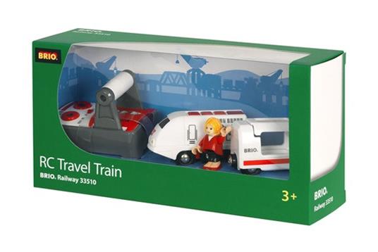 BRIO WORLD - Treno Passeggeri Telecomandato, Veicoli per Pista Trenino BRIO, 4 Pezzi, Età 3+ Anni - 4