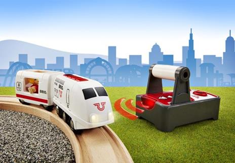 BRIO WORLD - Treno Passeggeri Telecomandato, Veicoli per Pista Trenino BRIO, 4 Pezzi, Età 3+ Anni - 5