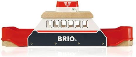 BRIO WORLD - Traghetto con Luci e Suoni, Accessorio per Pista Trenino BRIO, 3 pezzi, Età 3+ Anni - 3