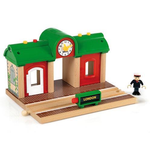 BRIO WORLD - Stazione dei Treni Parlante, Accessorio per Pista Trenino BRIO, Età 3+ Anni - 2