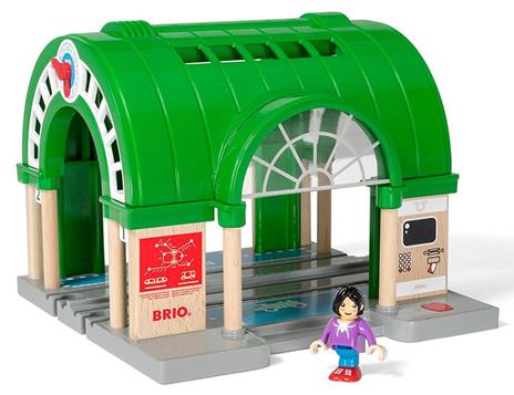 BRIO WORLD - Stazione Centrale, Accessorio per Pista Trenino BRIO, Set da 2 Pezzi, Età 3+ Anni - 17